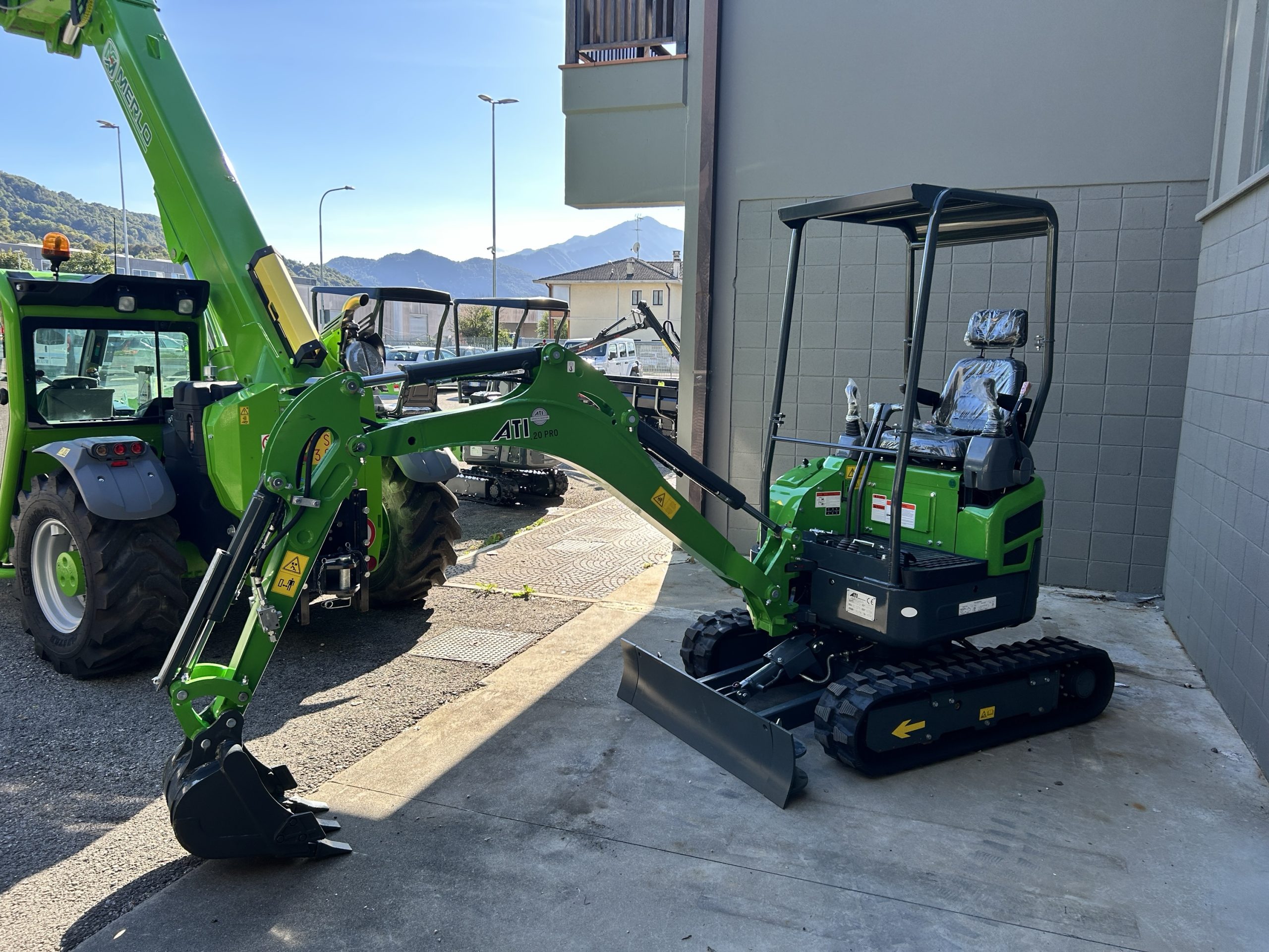 MINI ESCAVATORE ATI 20 PRO motore kubota - immagine 8