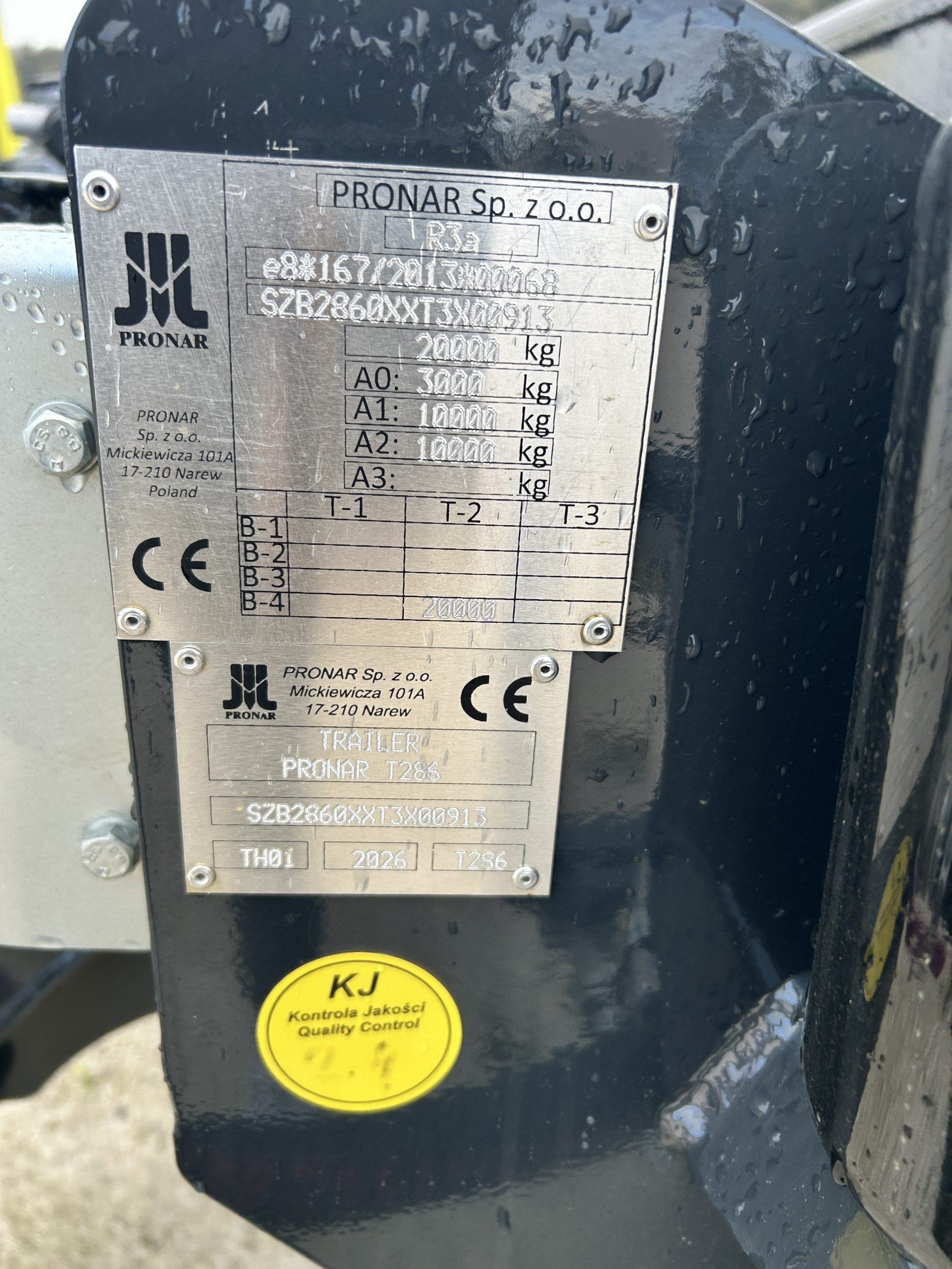 Pronar T286 porta casse scarrabile - immagine 3